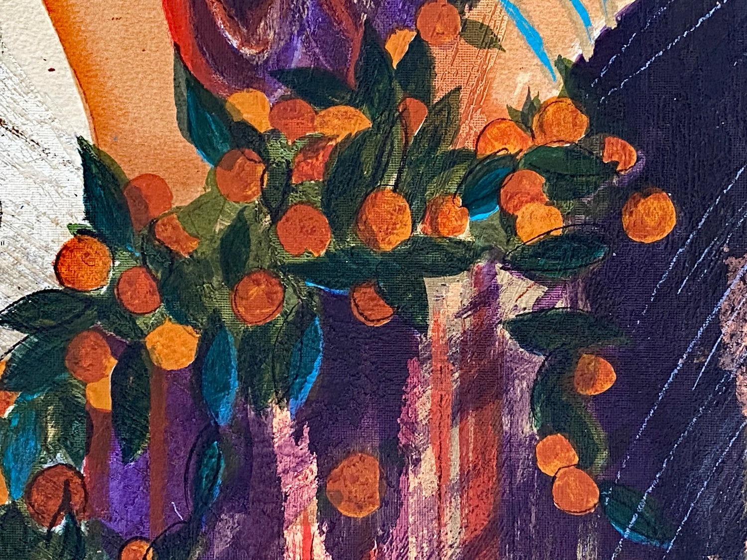 Olympian Myth IV Janet Treby Serigraph Print Artist Hand Signed and Numbered