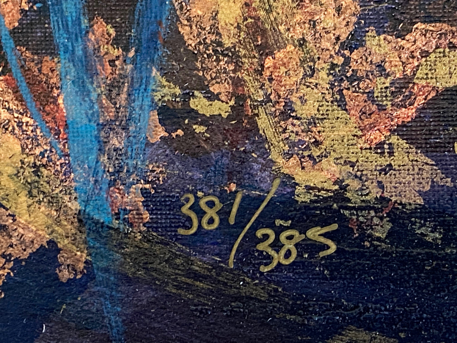 Olympian Myth III Janet Treby Serigraph Print Artist Hand Signed and Numbered