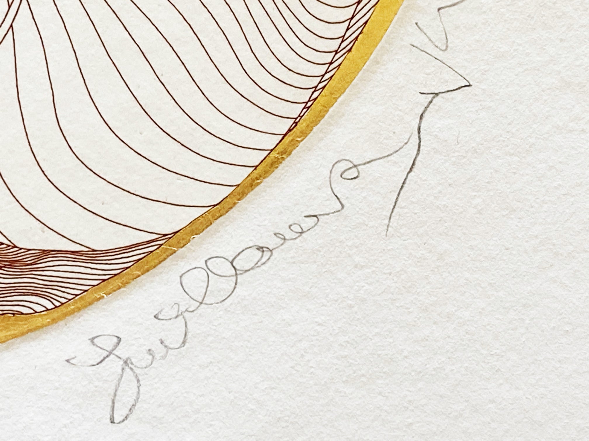 Zodiac Series Gemini Guillaume Azoulay Etching Artist Hand Embellished Gold Leaf Hand Signed and Numbered