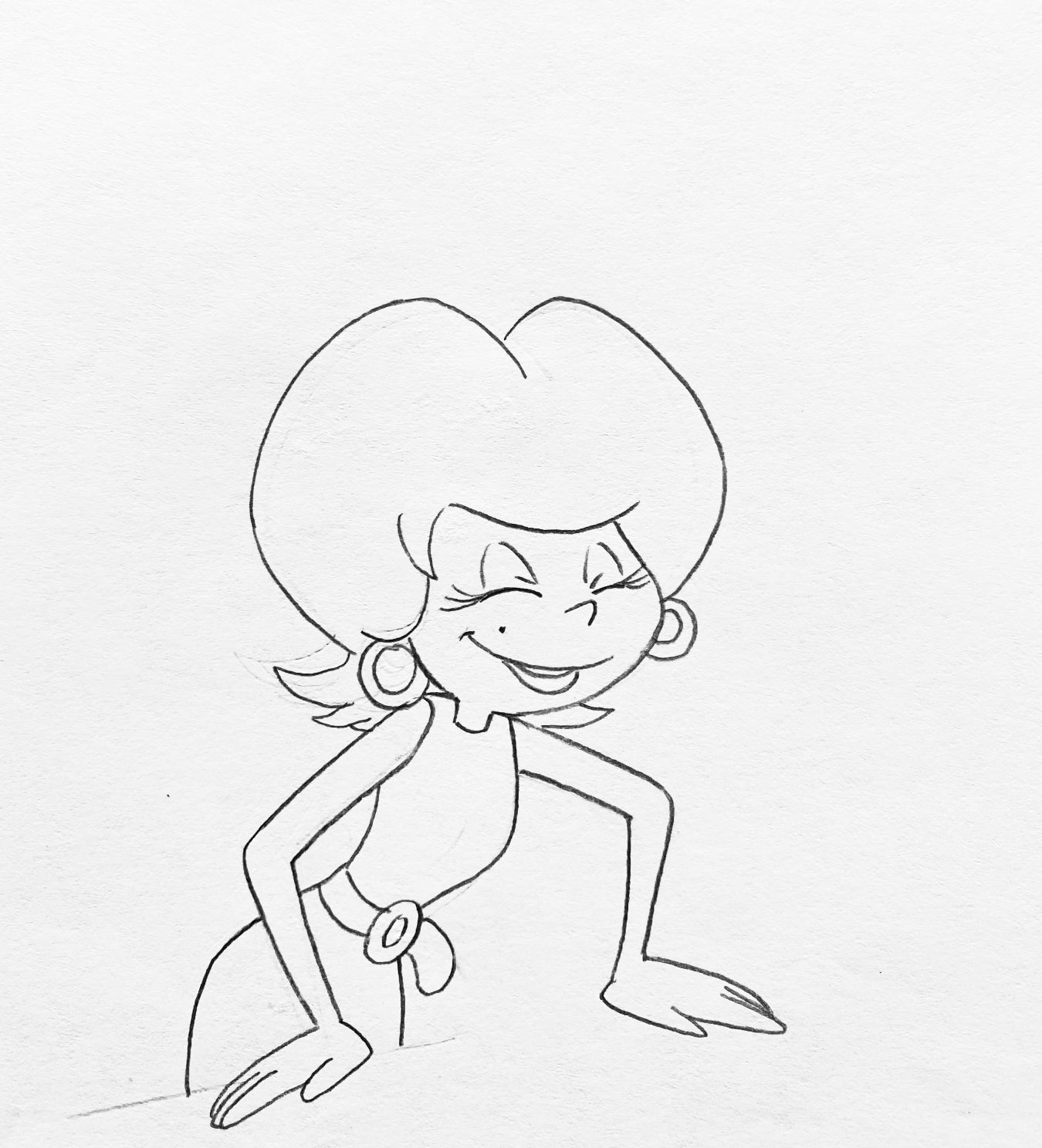 The Pink Panther Show MGM United Artists Production Animation Cel and Paired Pencil Sketch
