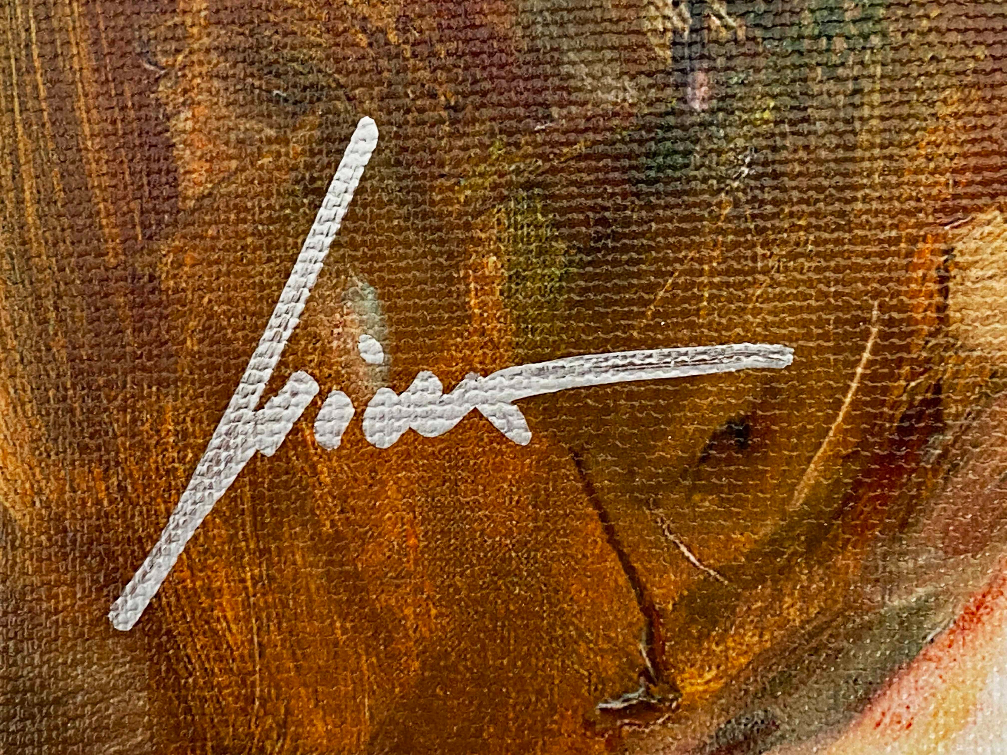 Whispering Heart Pino Daeni Canvas Giclée Print Artist Hand Signed and Numbered