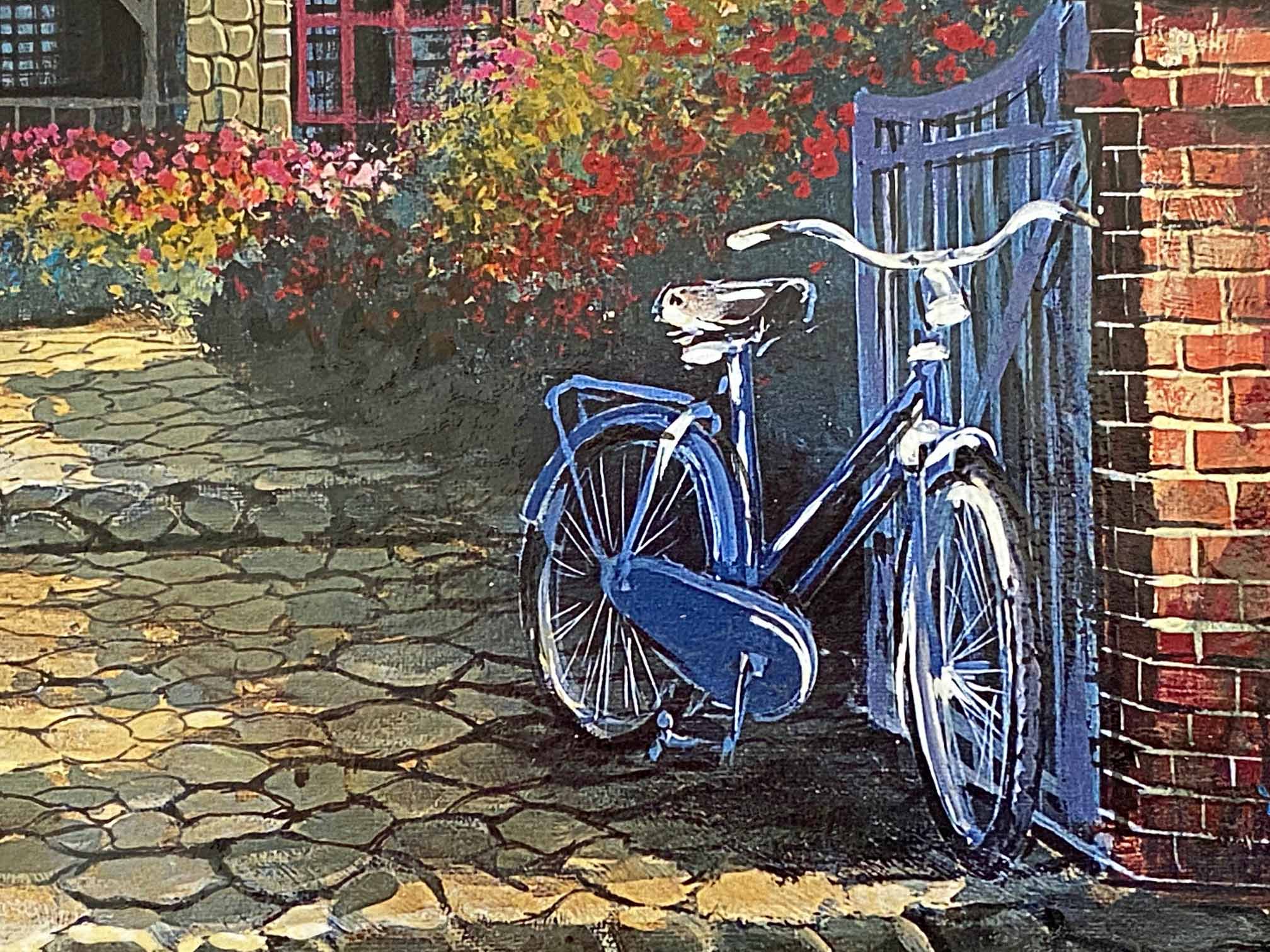 Castle in the Woods Anatoly Metlan Artist Proof Serigraph Print Artist Hand Signed and EA Numbered