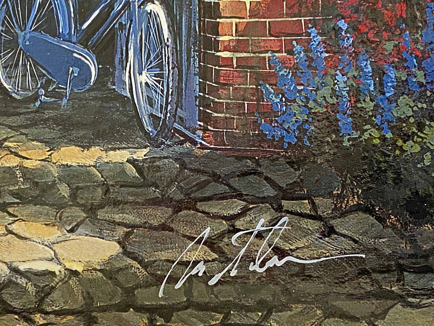 Castle in the Woods Anatoly Metlan Artist Proof Lithograph Print Artist Hand Signed and AP Numbered