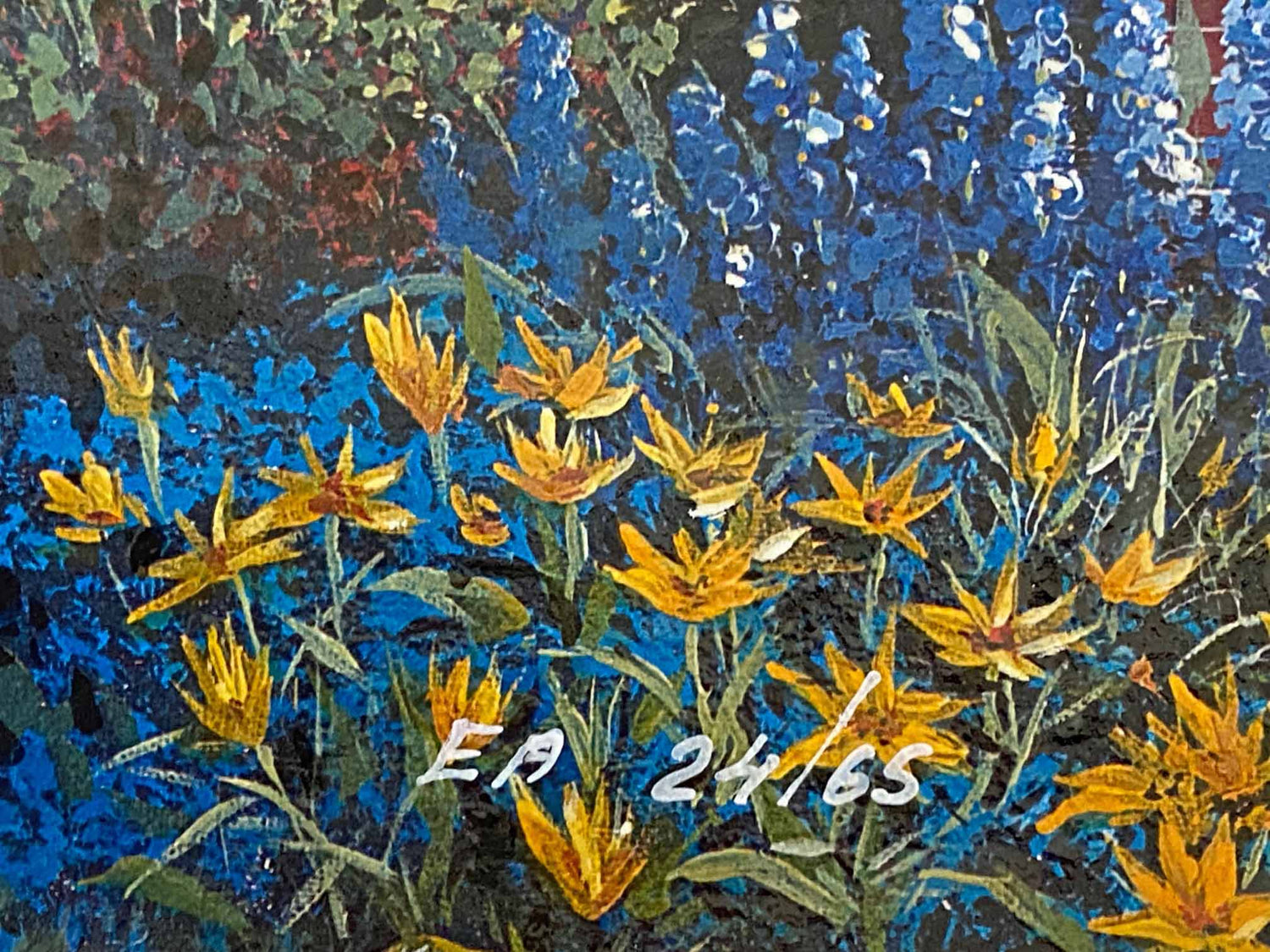 Castle in the Woods Anatoly Metlan Artist Proof Serigraph Print Artist Hand Signed and EA Numbered