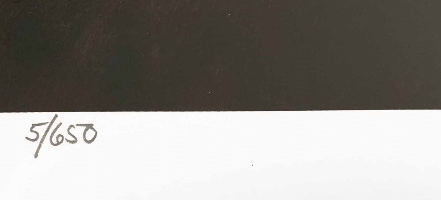 5:00 AM Larry Fanning Lithograph on Paper Artist Hand Signed and Numbered