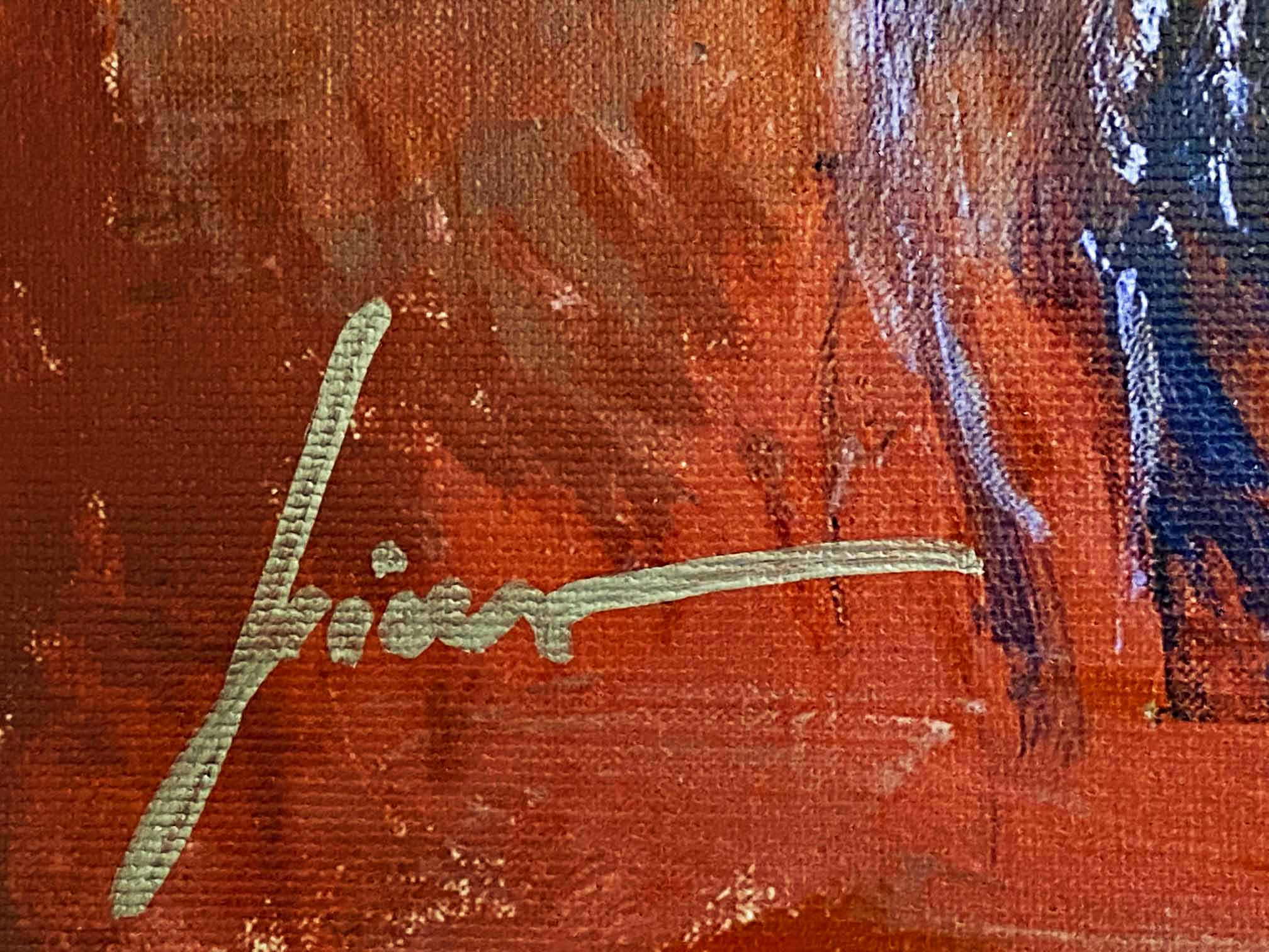 Party Dreams Pino Daeni Canvas Giclée Print Artist Hand Signed and Numbered