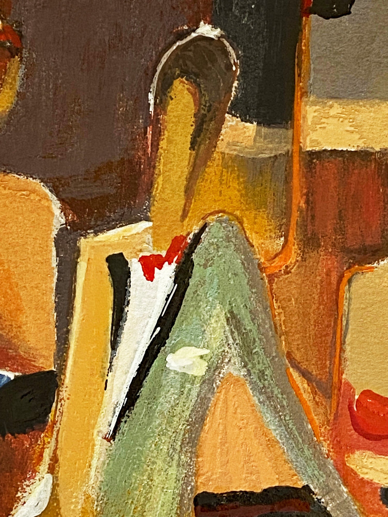 Untitled Yuri Tremler Serigraph Print Artist Hand Signed and Numbered