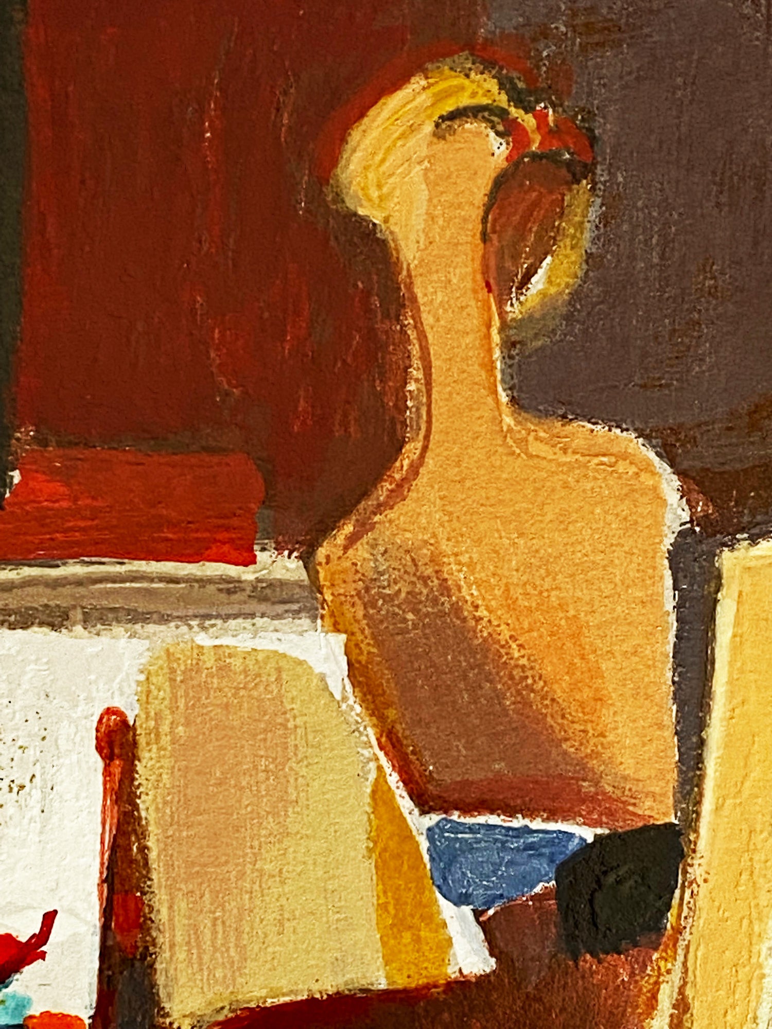 Untitled Yuri Tremler Serigraph Print Artist Hand Signed and Numbered