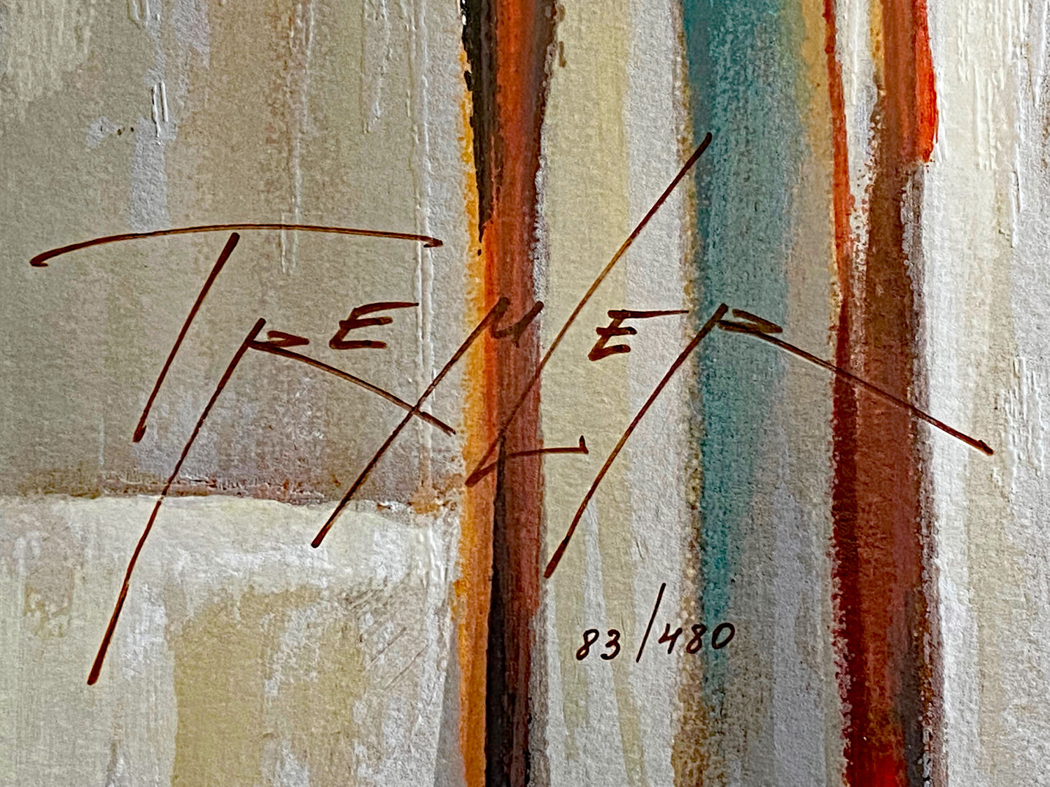 Ladies Lunch Yuri Tremler Serigraph Print Artist Hand Signed Numbered