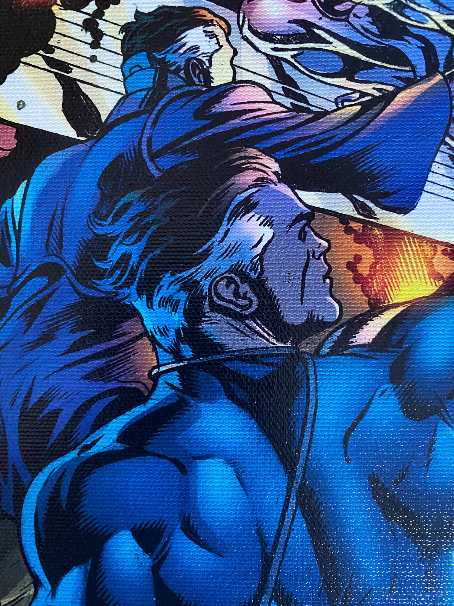 Fantastic Four 571 Marvel Comics Artist Dale Eaglesham Canvas Giclée Print Numbered