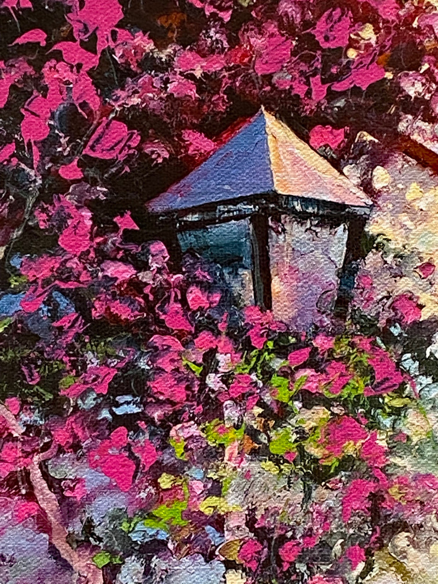 Blissful Burgundy Howard Behrens Canvas Giclée Numbered with Artist Authorized Signature