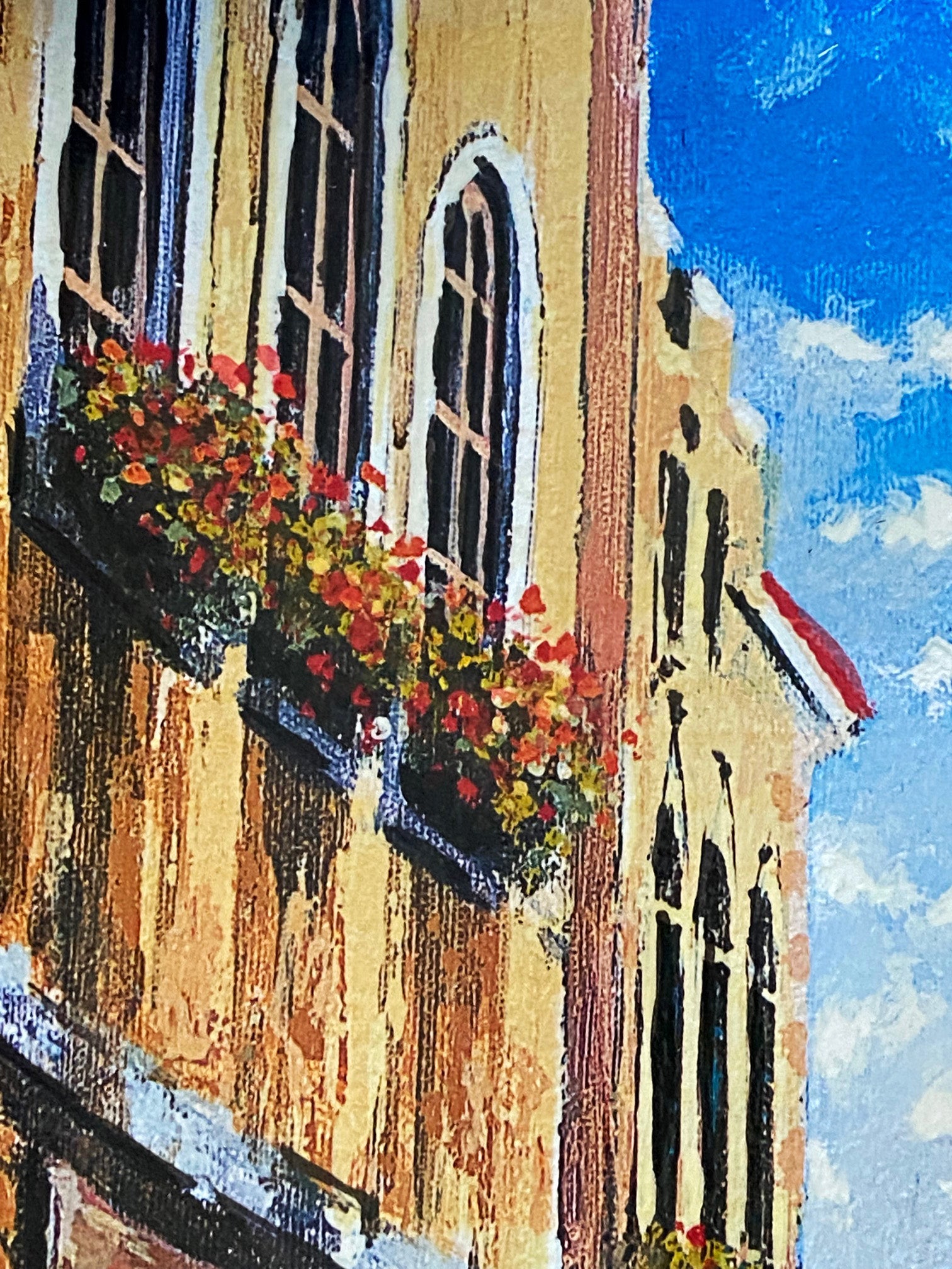 Venice Anatoly Metlan Serigraph Print Artist Hand Signed and Numbered