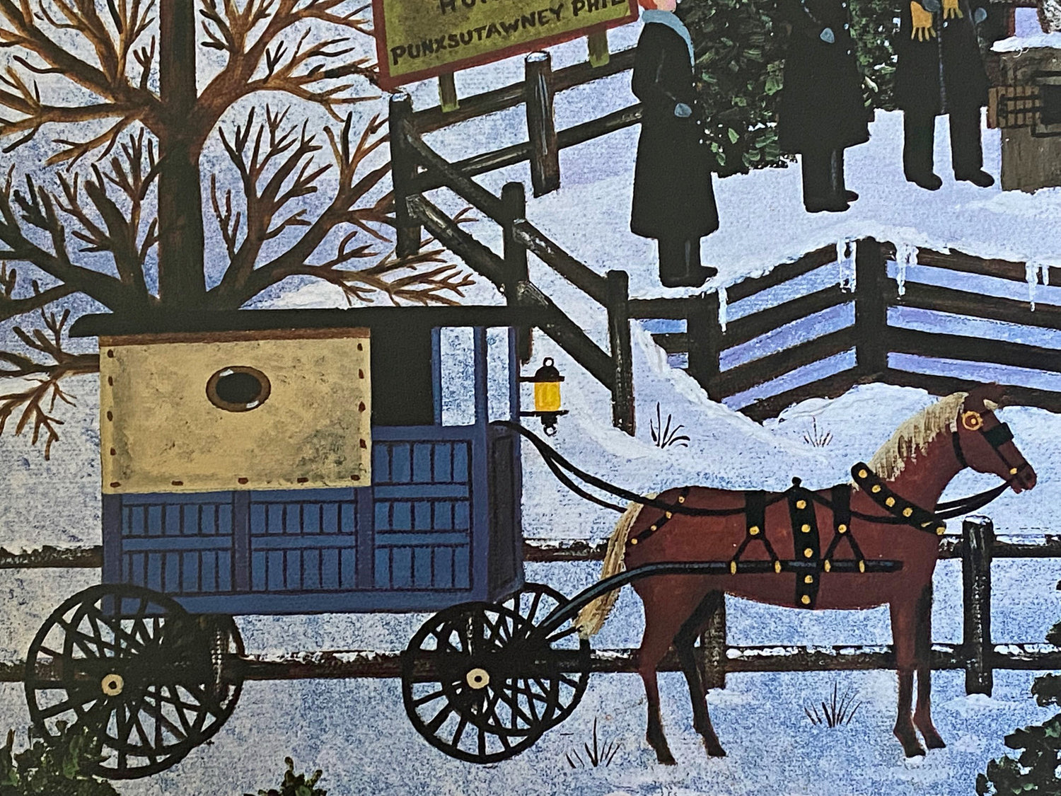 The First Shadow Jane Wooster Scott Lithograph Print Artist Hand Signed and Numbered