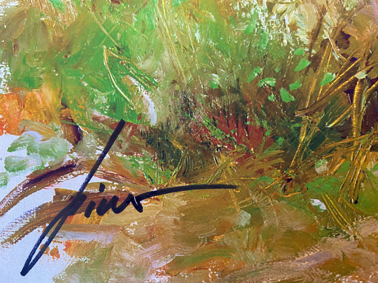 Tuscan Stroll Pino Daeni Giclée Print Artist Hand Signed and Numbered