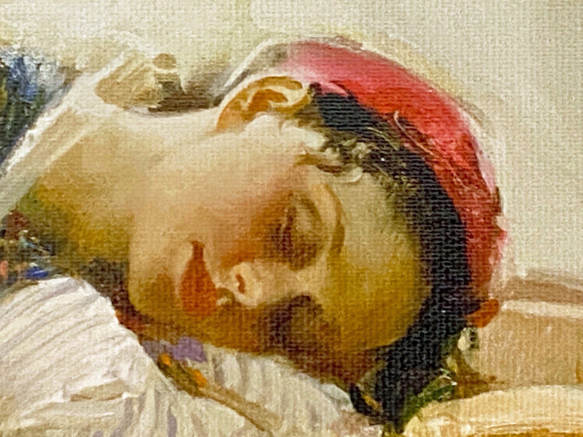 At Rest Pino Daeni Giclée on Canvas Artist Hand Signed and Numbered