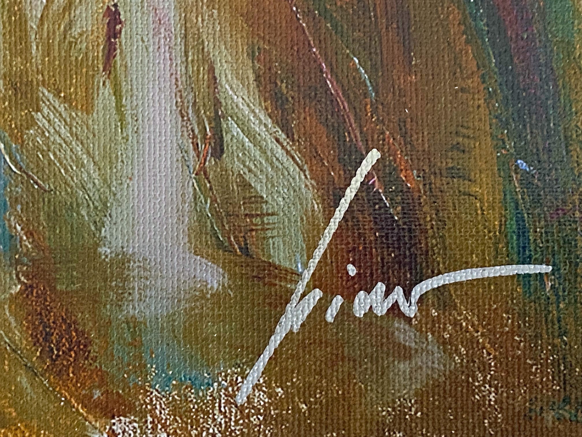 Morning Breeze Pino Daeni Canvas Giclée Print Artist Hand Signed and Numbered