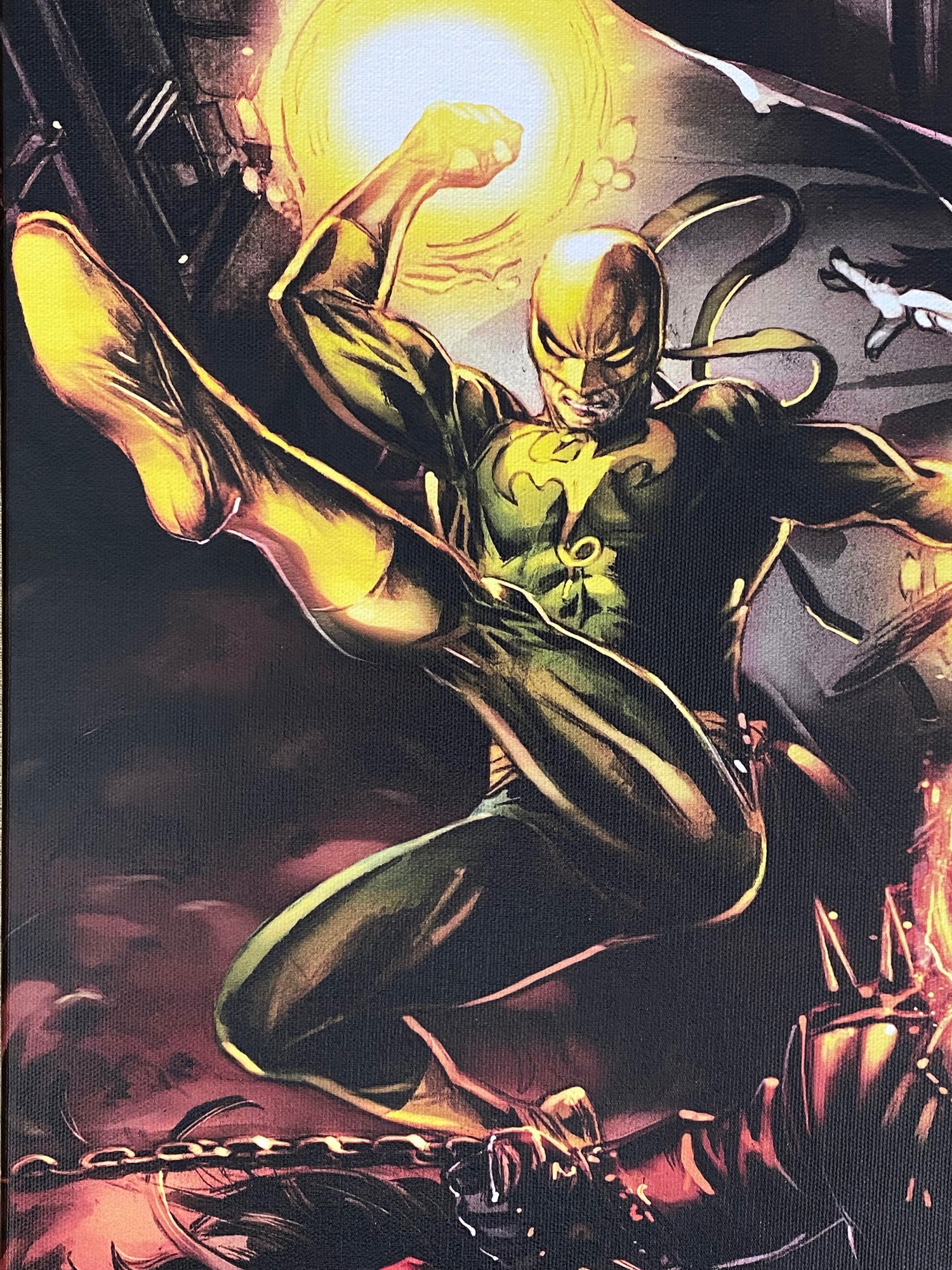 Heroes For Hire 1 Marvel Comics Artist Doug Braithwaite Canvas Giclée Print Numbered