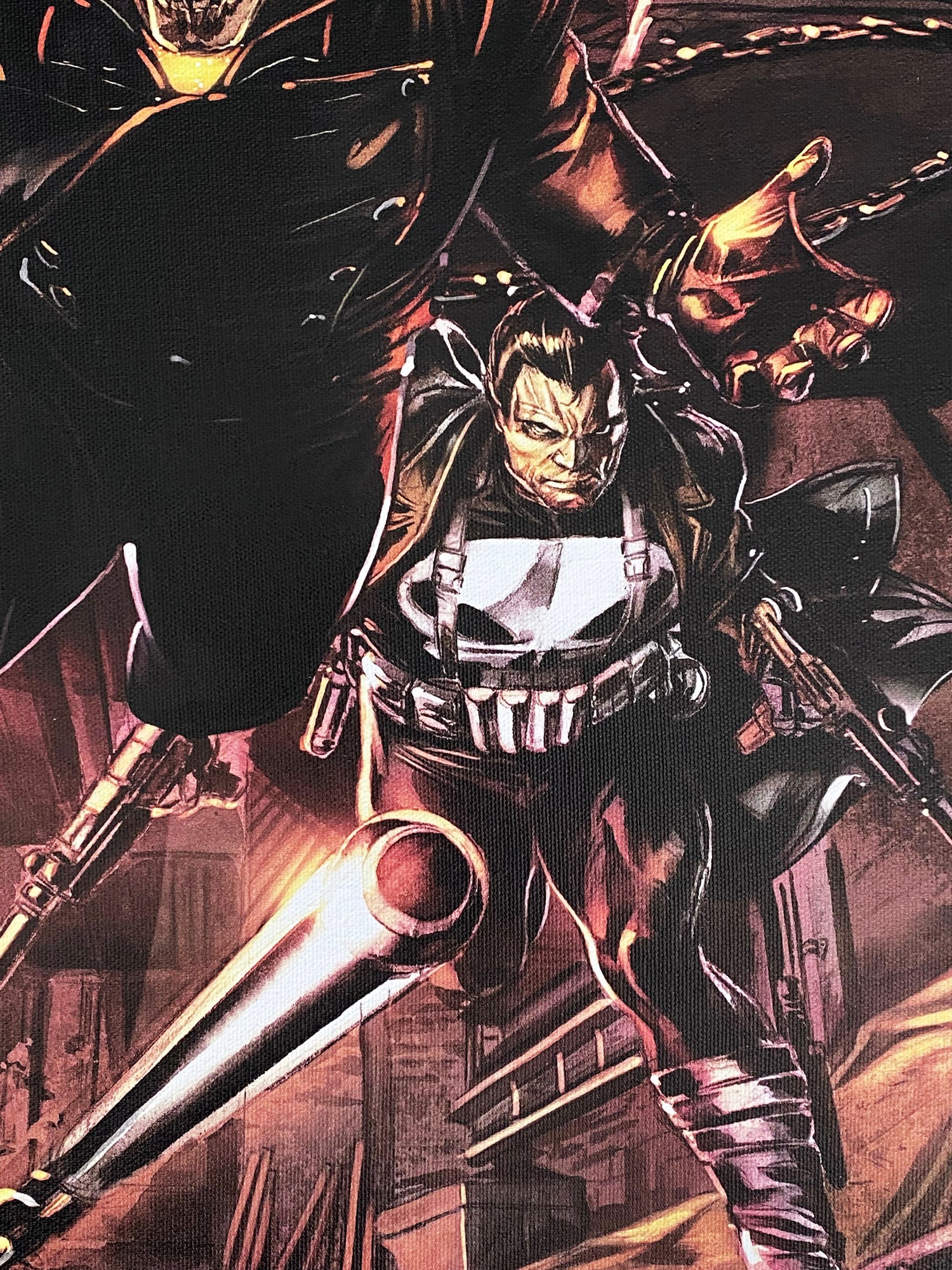 Heroes For Hire 1 Marvel Comics Artist Doug Braithwaite Canvas Giclée Print Numbered