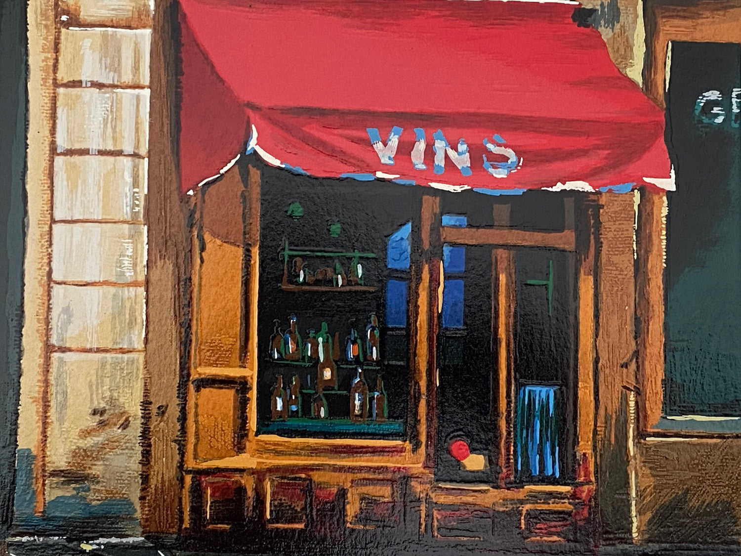 Bar Astrid Alexander Borewko Artist Proof Serigraph Artist Hand Signed and AP Numbered