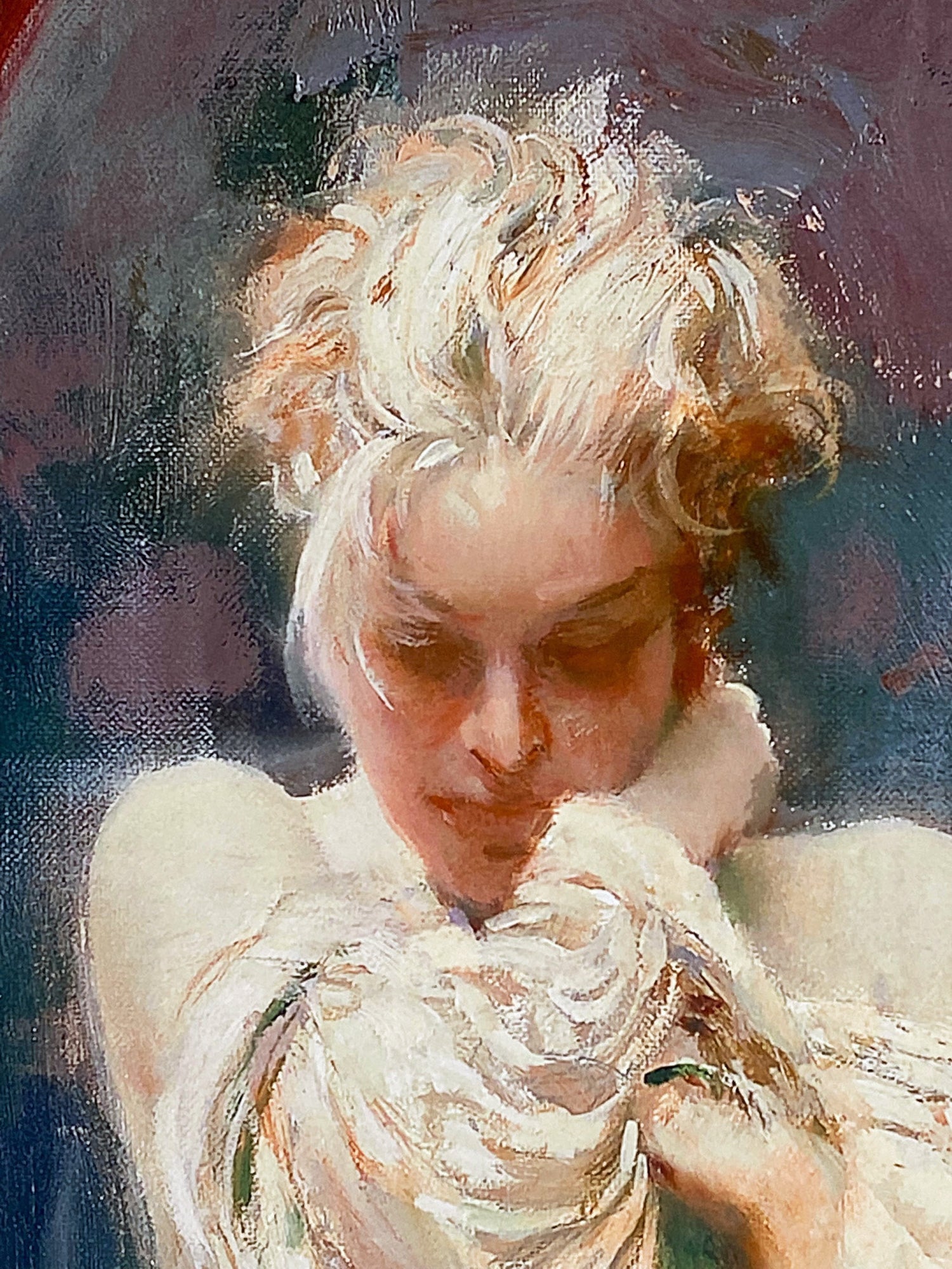 Contemplation Pino Daeni Giclée Print Artist Hand Signed and Numbered