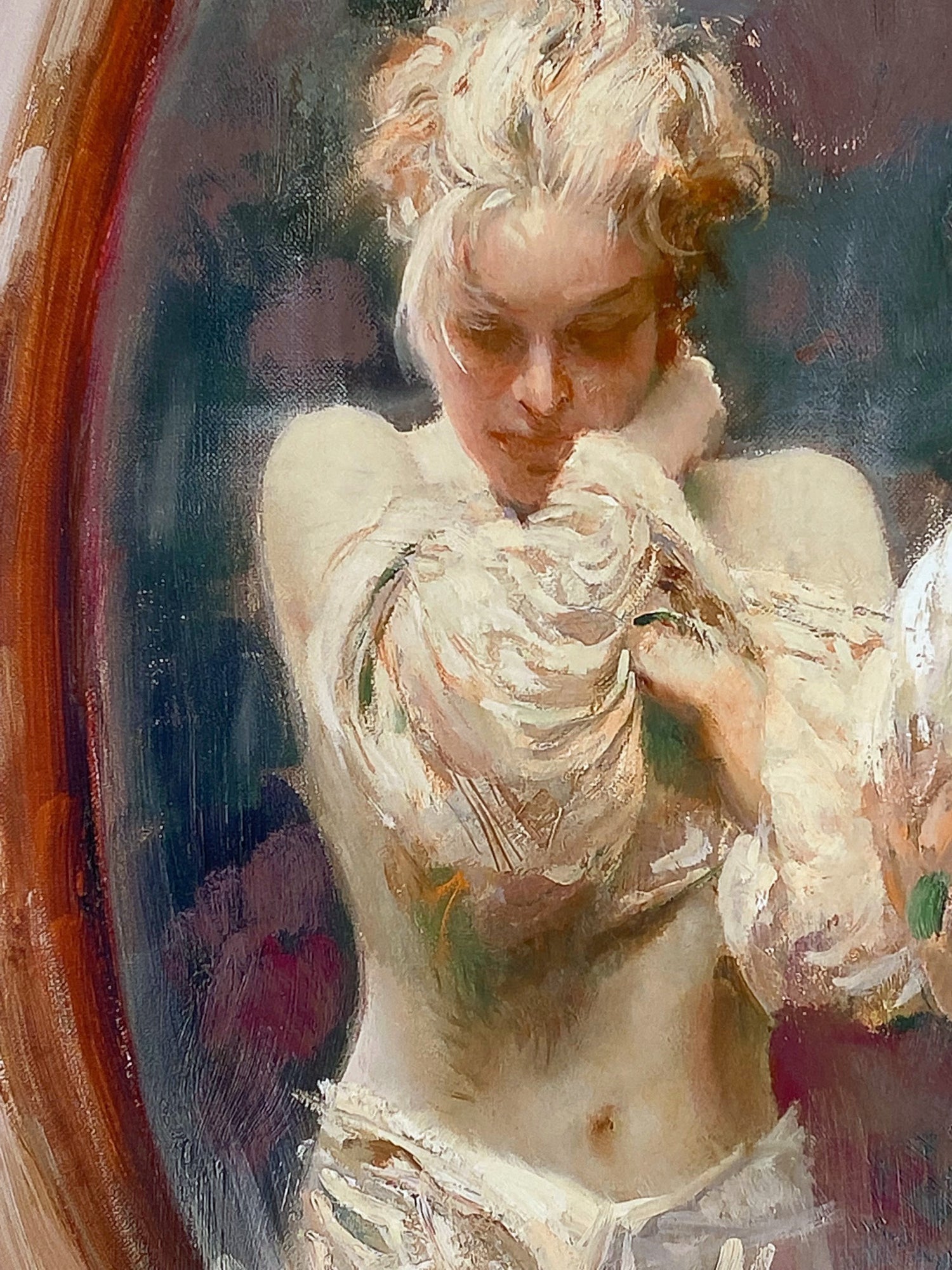 Contemplation Pino Daeni Giclée Print Artist Hand Signed and Numbered