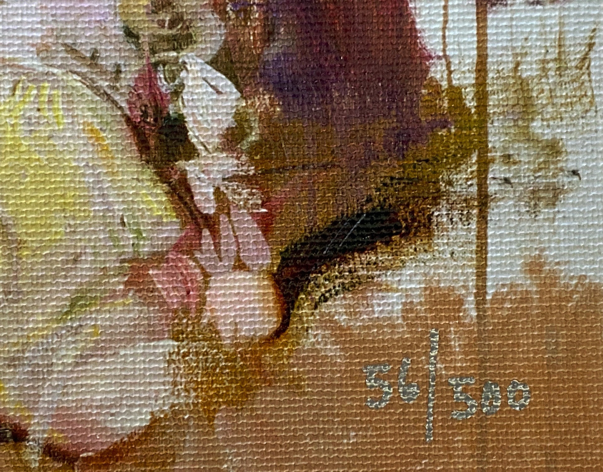 Precious Moments Pino Daeni Canvas Giclée Print Artist Hand Signed and Numbered