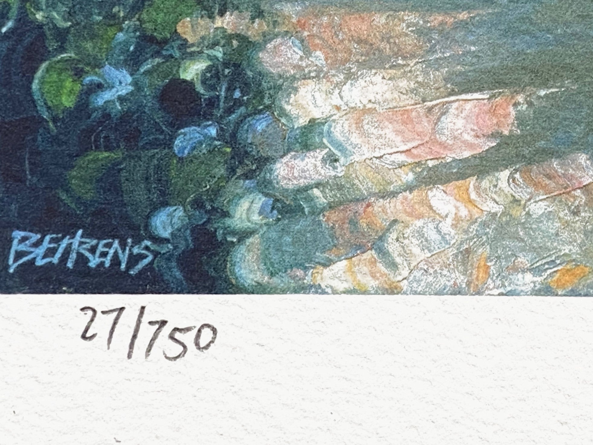 Village Hideaway Howard Behrens Giclée Numbered with Artist Authorized Signature