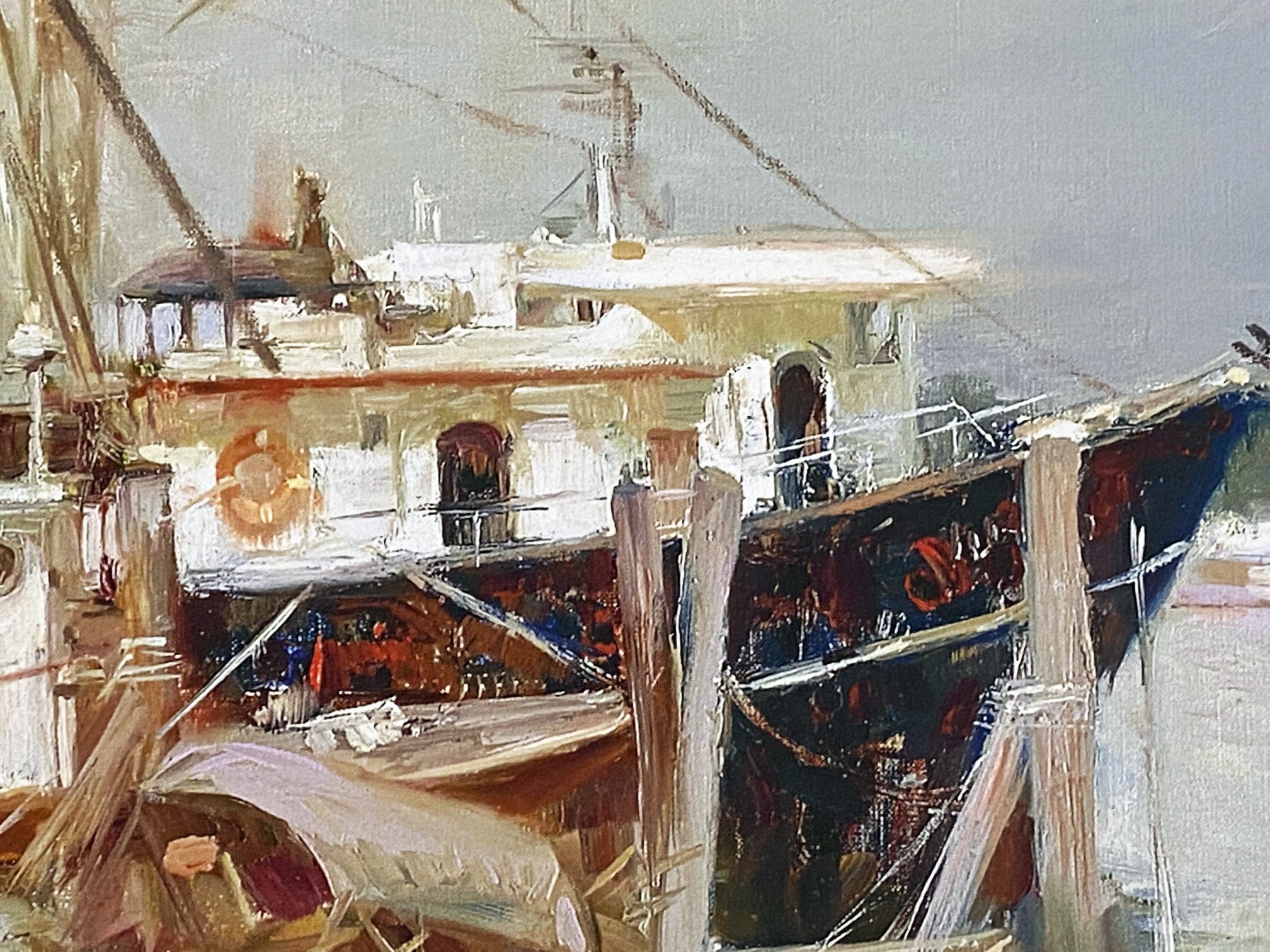 Safe Harbor Pino Daeni Giclée Print Artist Hand Signed and Numbered