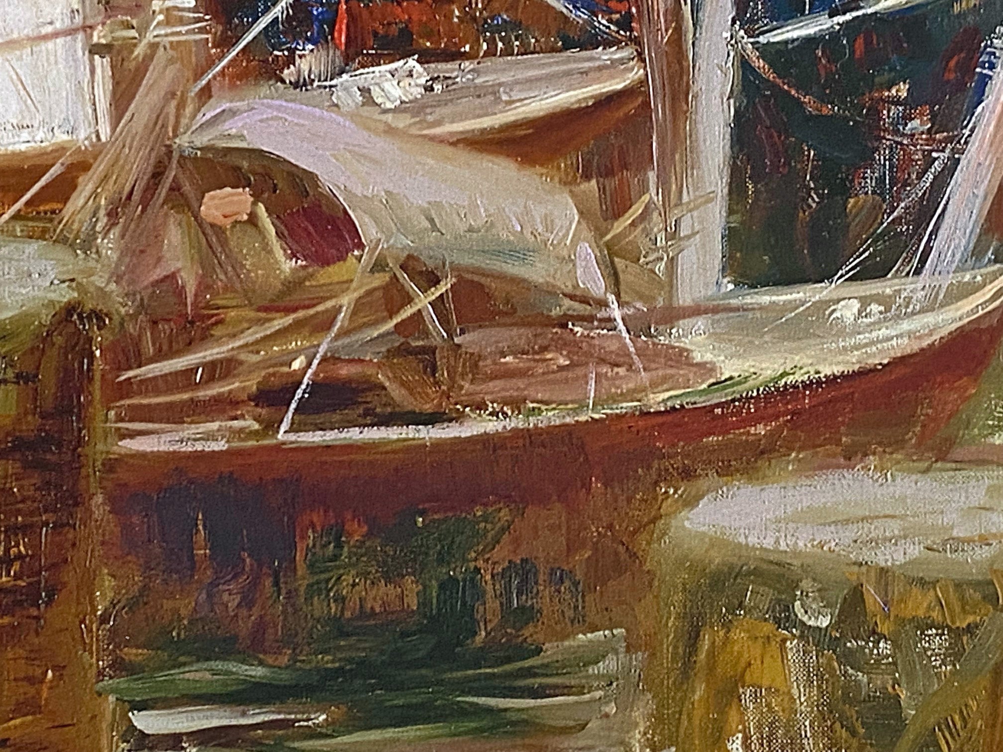 Safe Harbor Pino Daeni Giclée Print Artist Hand Signed and Numbered