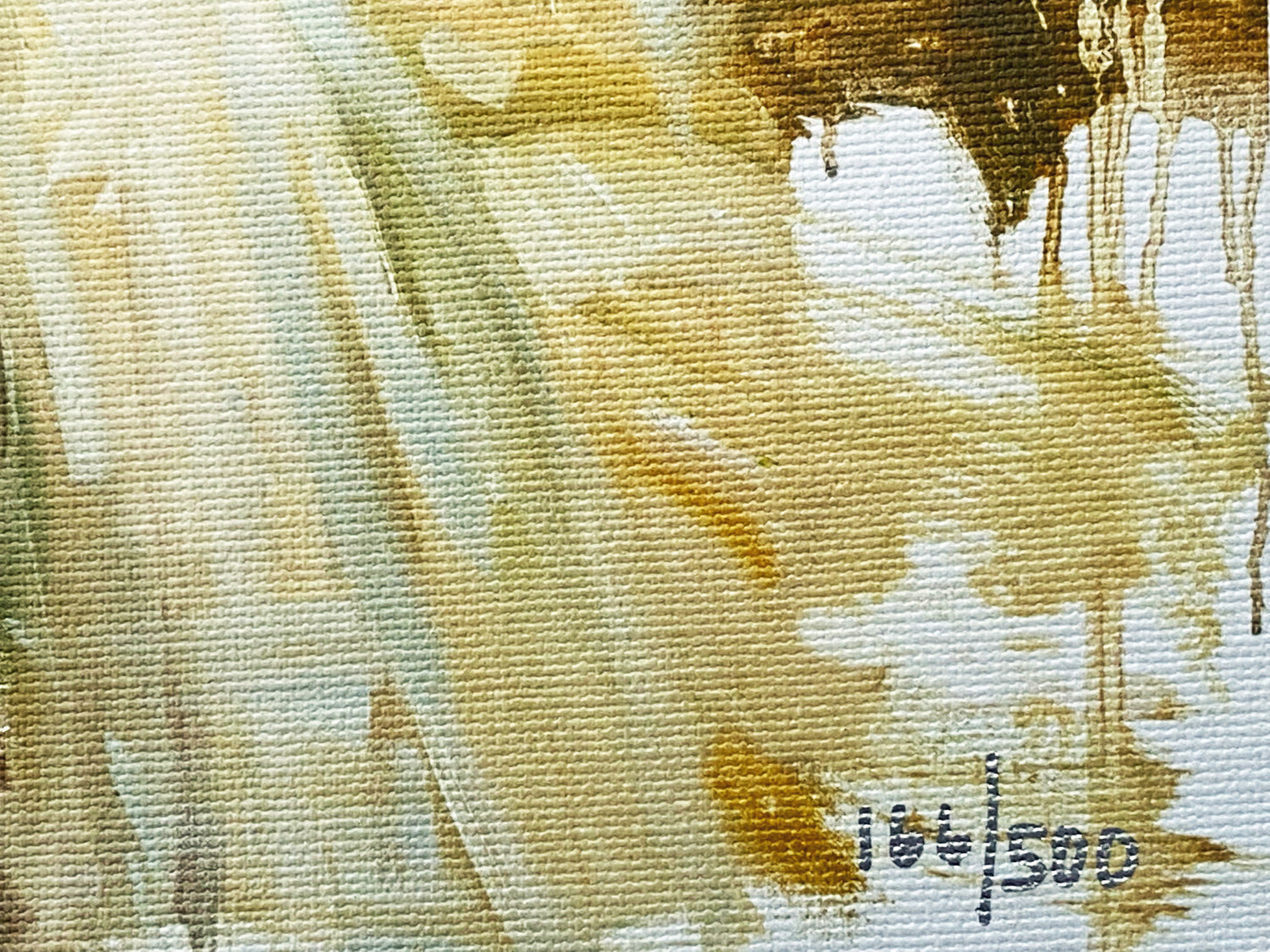 Yellow Shawl Pino Daeni Canvas Giclée Print Artist Hand Signed and Numbered