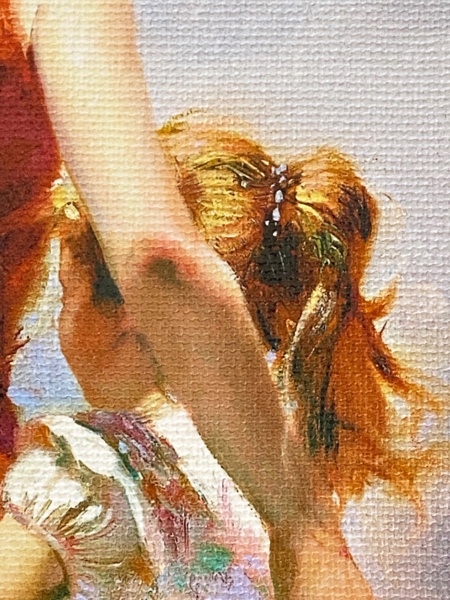 Breezy Days Pino Daeni Canvas Giclée Print Artist Hand Signed and Numbered