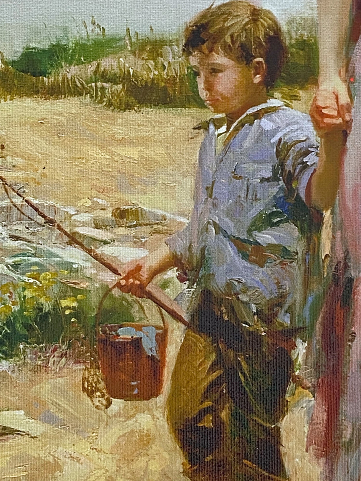 Cliffside Retreat Pino Daeni Giclée Print on Canvas Artist Hand Signed and Numbere