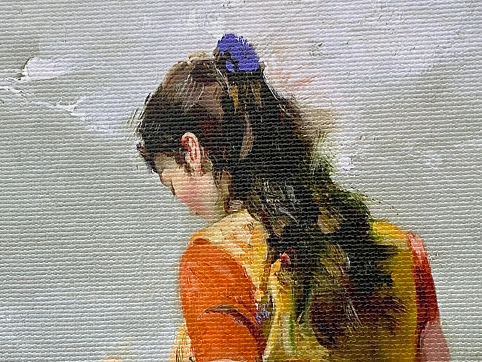 Beachwalk Pino Daeni Canvas Giclée Print Artist Hand Signed and Numbered