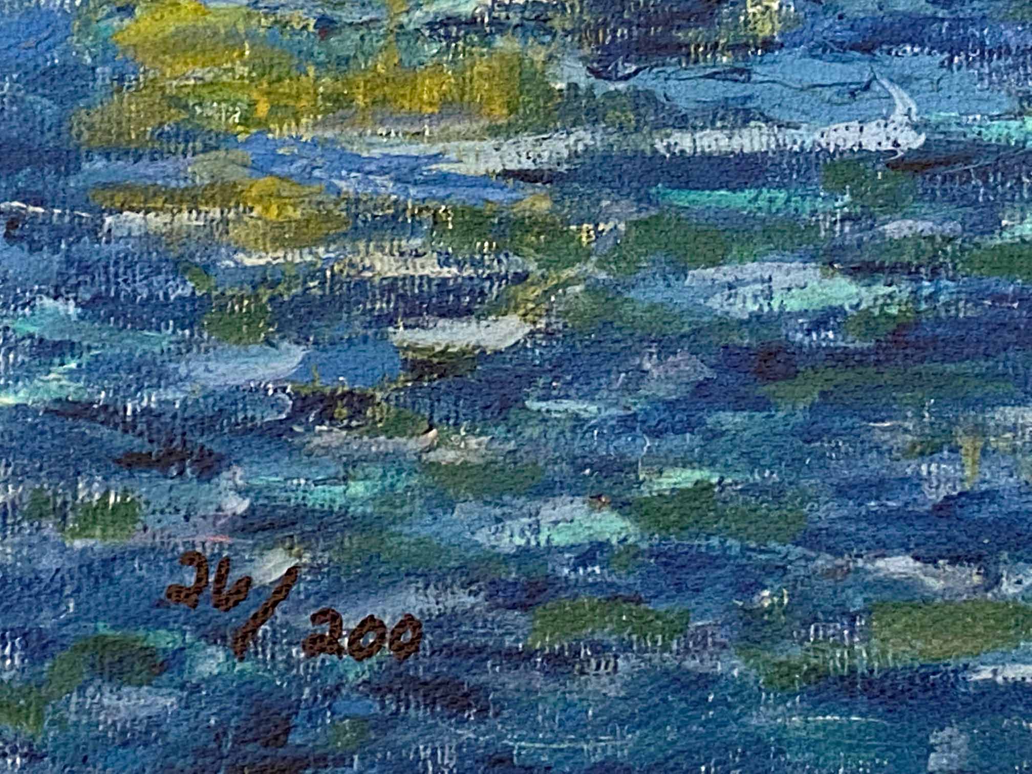 Afternoon Moments Diane Monet Canvas Giclée Print Artist Hand Signed and Numbered