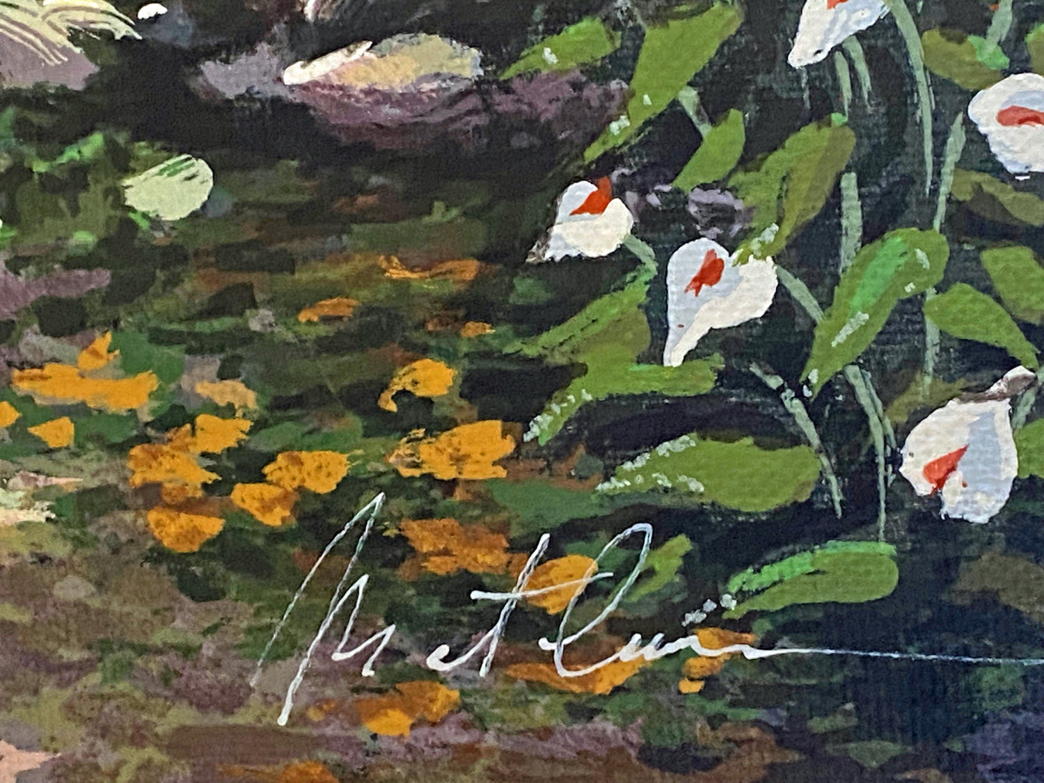 Rays of Sunshine Anatoly Metlan Canvas Serigraph Artist Hand Signed and Numbered