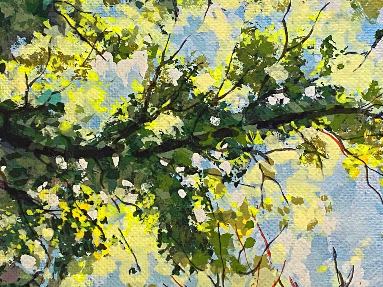 Rays of Sunshine Anatoly Metlan Canvas Serigraph Artist Hand Signed and Numbered