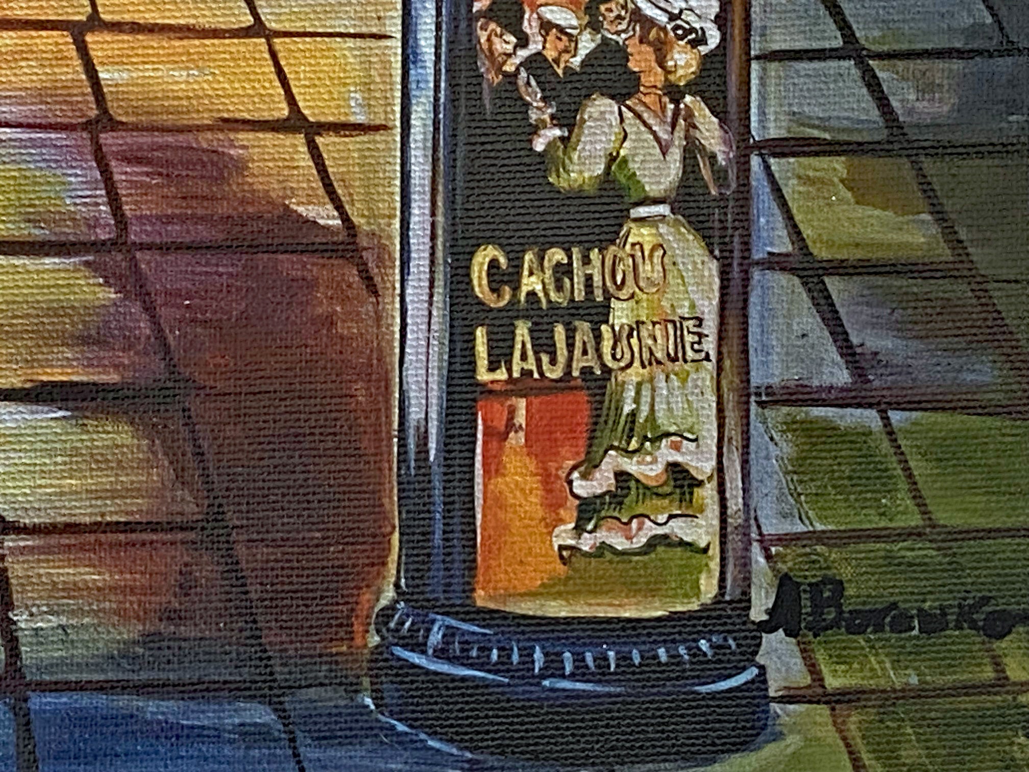 Nightlife Alexander Borewko Canvas Giclee Artist Hand Signed and Numbered