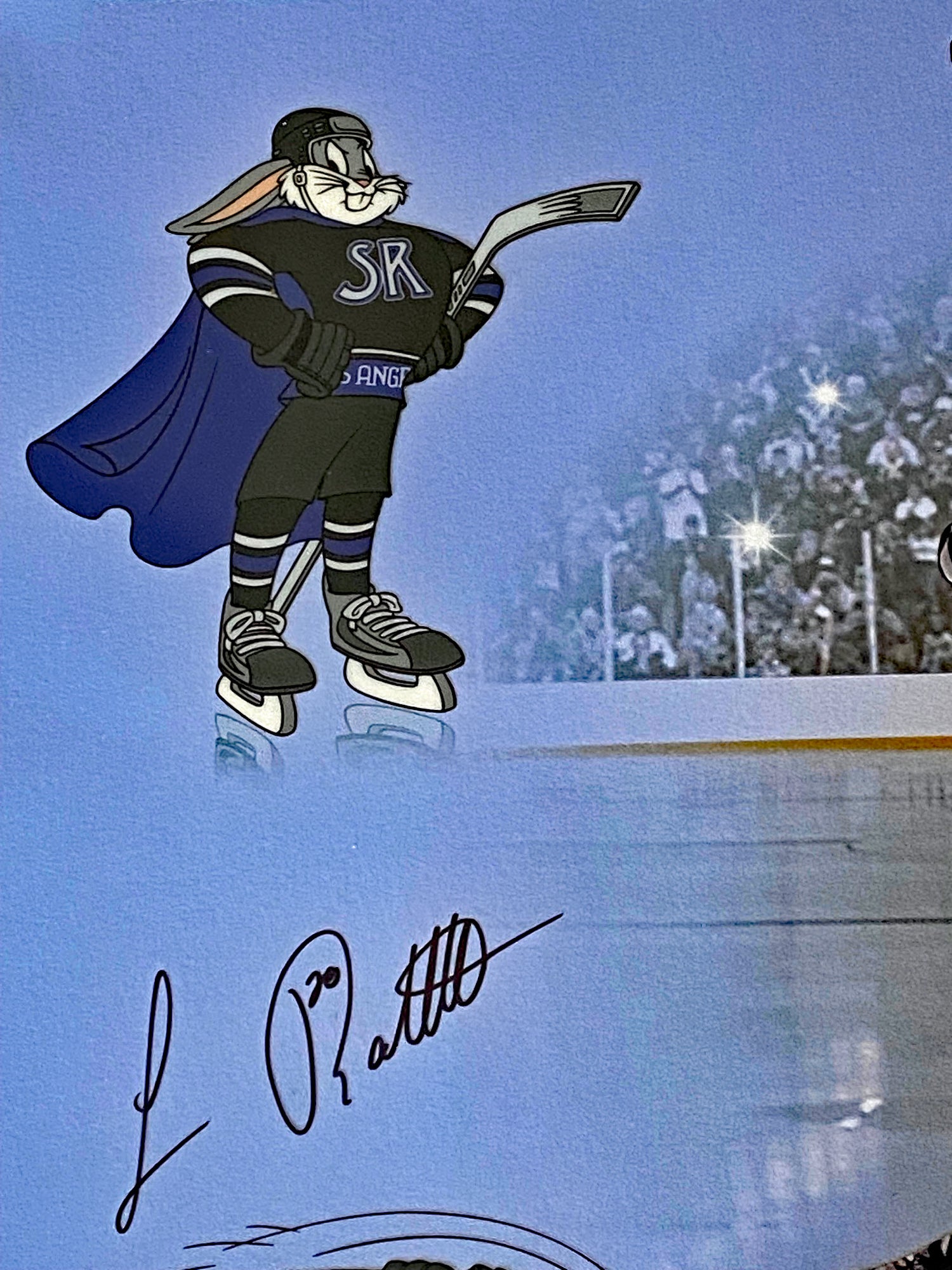 Bugs Bunny Victory Fine Art Hand Painted Animation Cel Hand Signed and Numbered