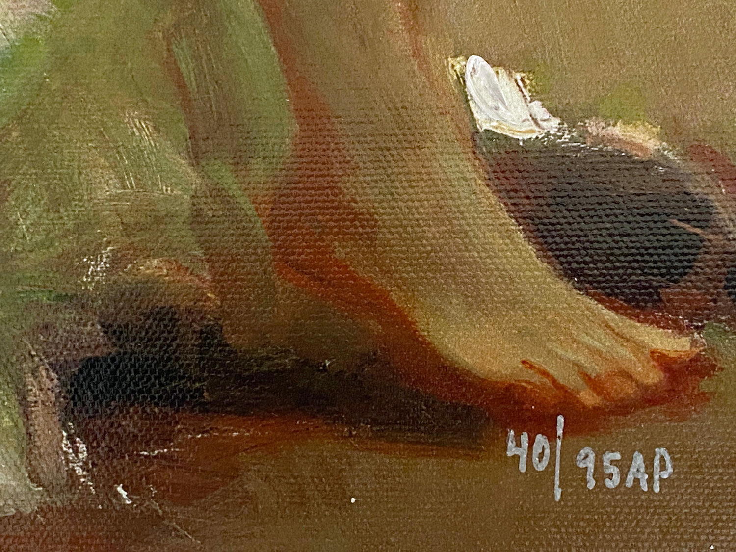 Expectations - Limited Edition Artist Proof Giclée on Canvas Hand Embellished by Pino Daeni (1939-2010)