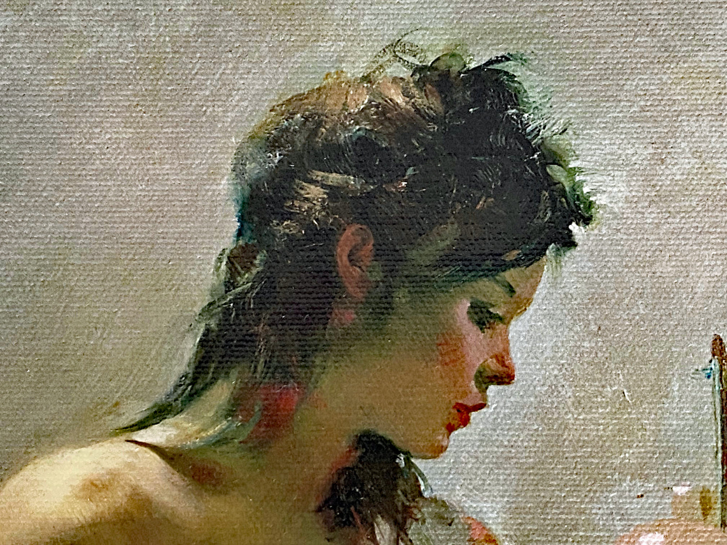 Expectations Pino Daeni Artist Proof Canvas Giclée Artist Hand Embellished, Signed, and AP Numbered