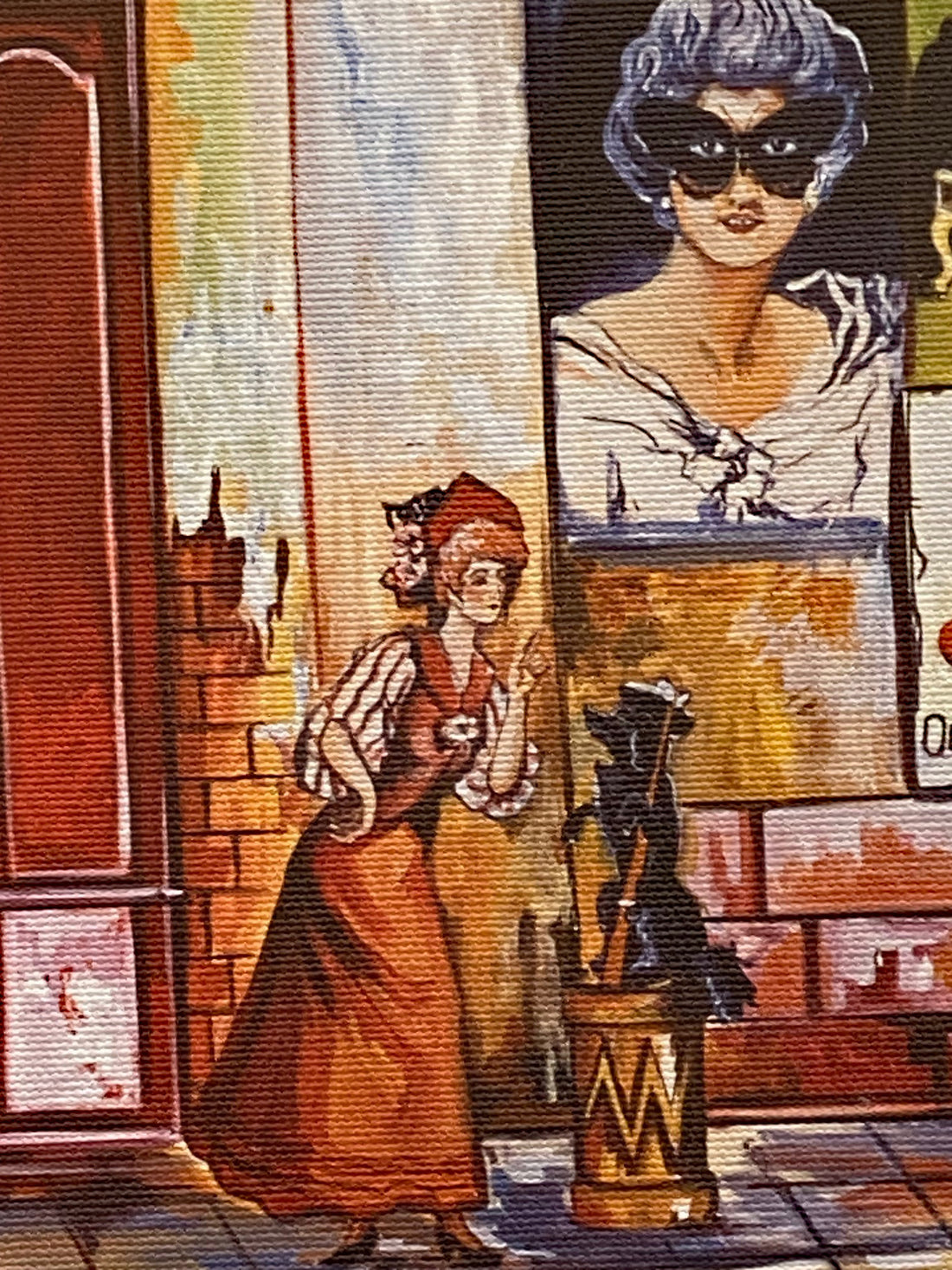 Lighted Road Alexander Borewko Canvas Giclee Artist Hand Signed and Numbered