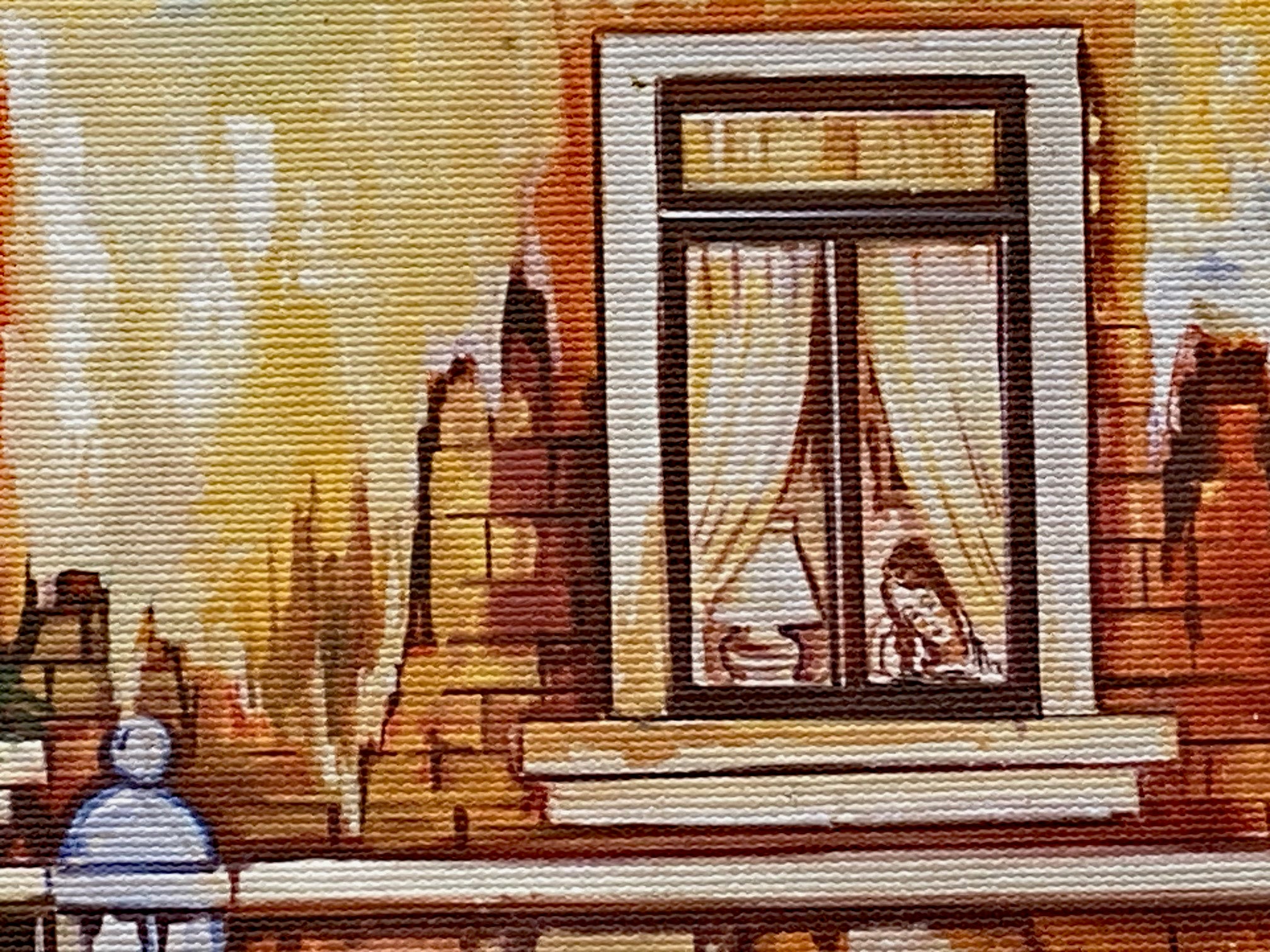 Lighted Road Alexander Borewko Canvas Giclee Artist Hand Signed and Numbered