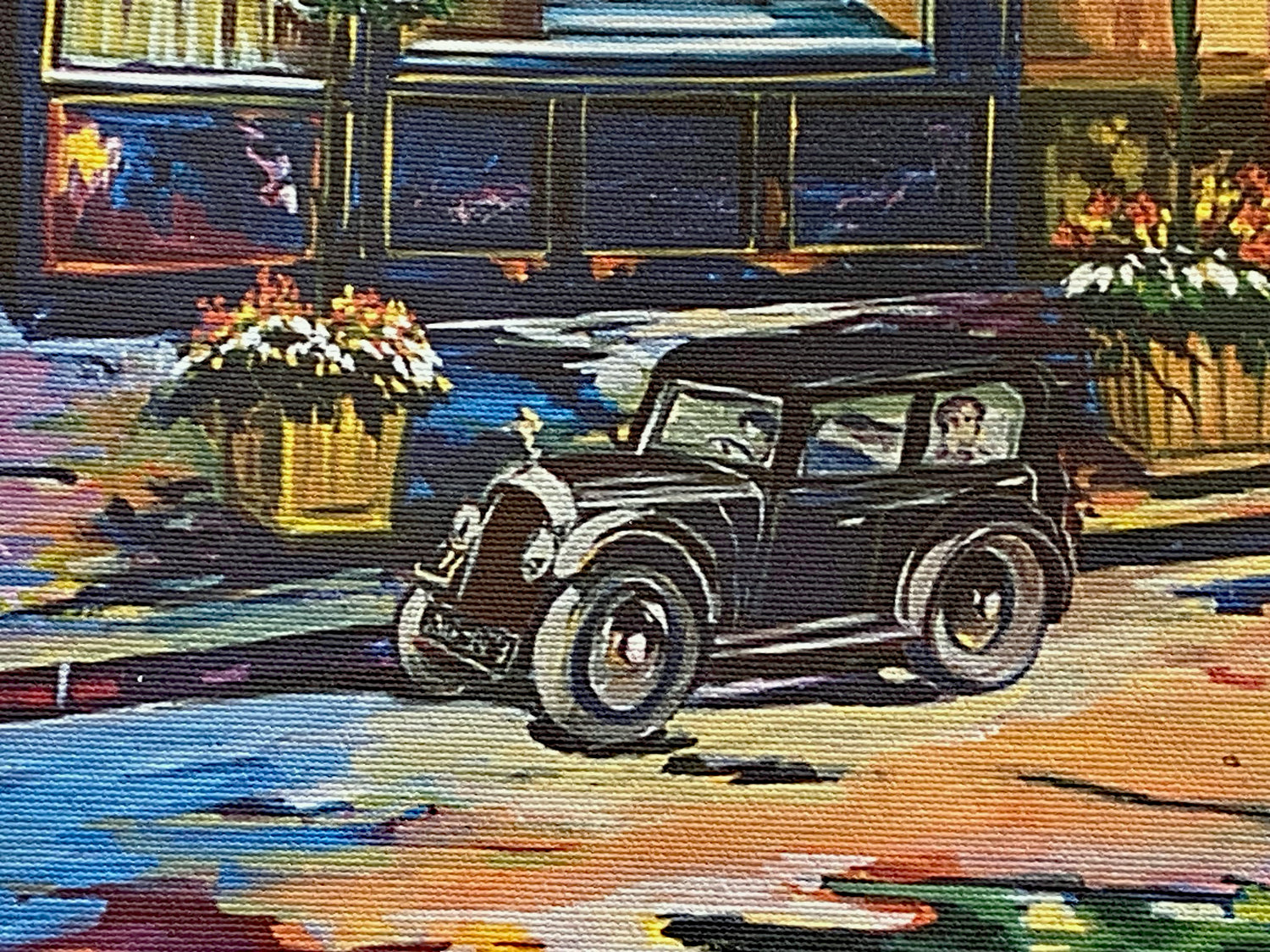 Evening Elegance Alexander Borewko Canvas Giclee Artist Hand Signed and Numbered