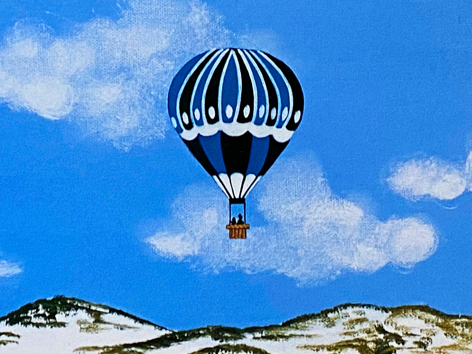 Sun Valley Winter Wonderland Jane Wooster Scott Lithograph Print Hand Hand Signed and Numbered