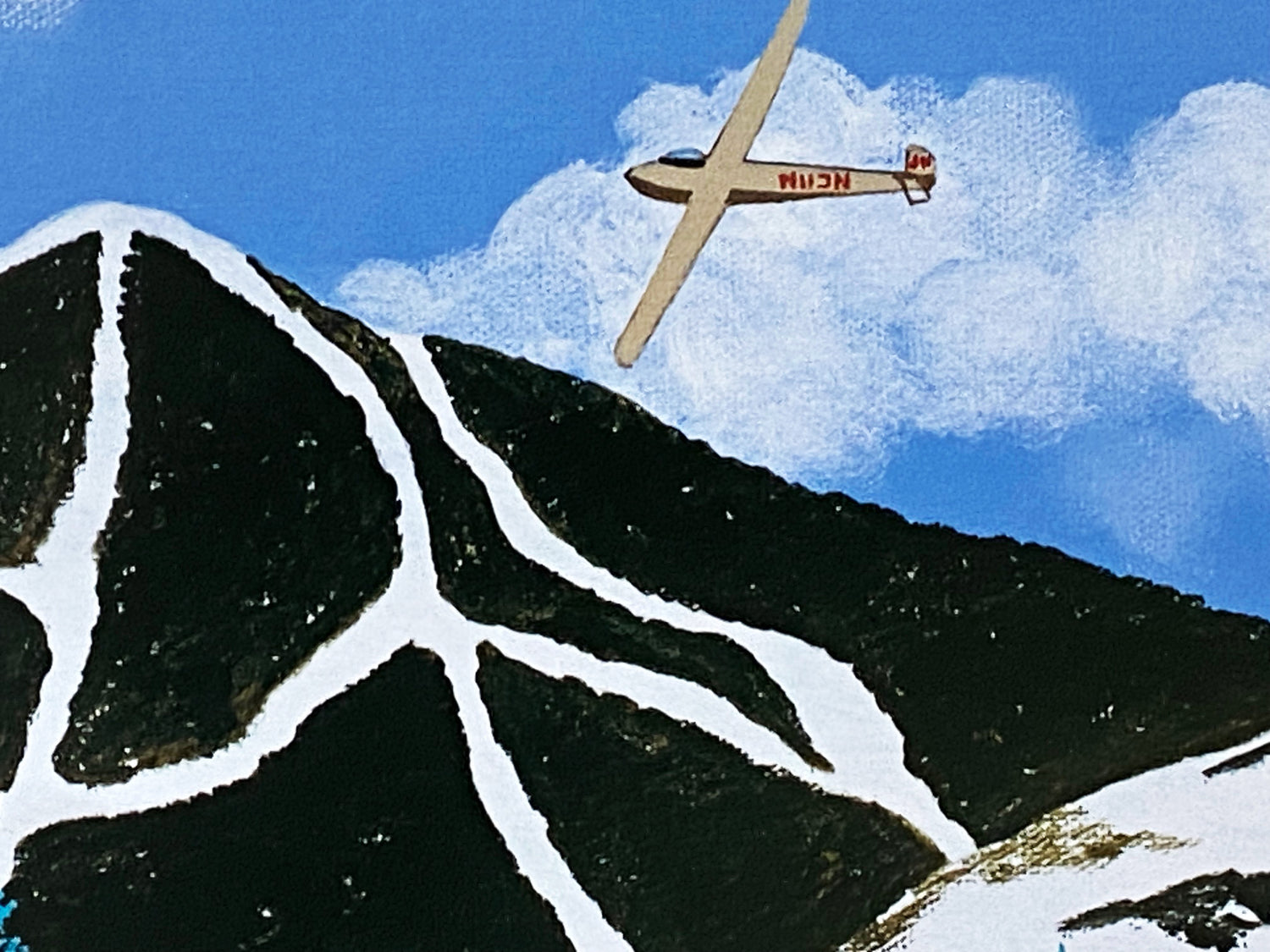 Sun Valley Winter Wonderland Jane Wooster Scott Artist Proof Lithograph Print Hand Hand Signed and AP Numbered