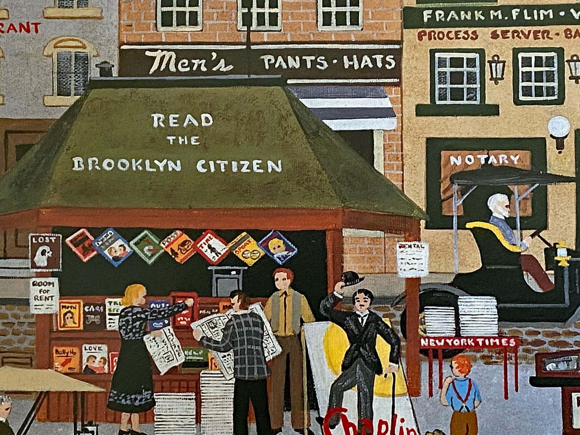 Brooklyn Rituals Jane Wooster Scott Lithograph Print Artist Hand Signed and Numbered
