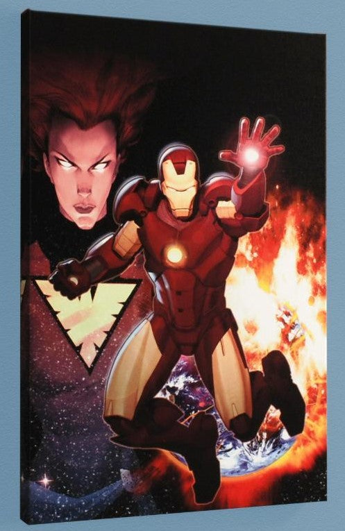 Iron Age Alpha 1 Marvel Comics Artist Ariel Olivetti Fine Art Canvas Giclée Print Numbered