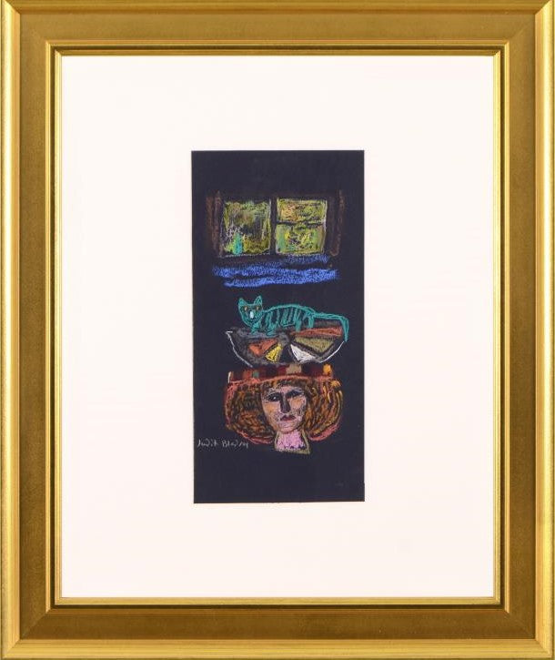 Summer Night Dream Judith Bledsoe Pastel Painting Artist Hand Signed Framed