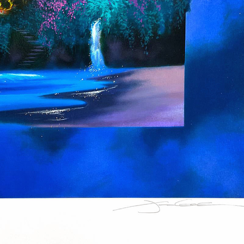 Untitled James Coleman Lithograph Print Artist Hand Signed and Numbered