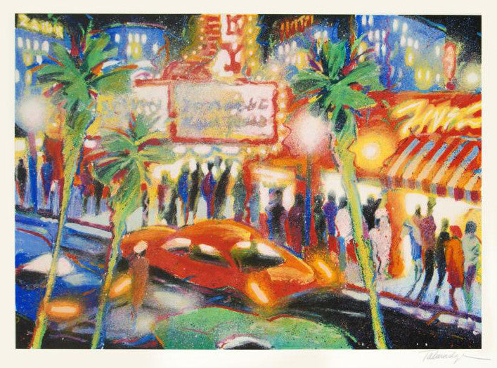 Before the Show James Talmadge Artist Proof Serigraph Print Artist Hand Signed and AP Numbered